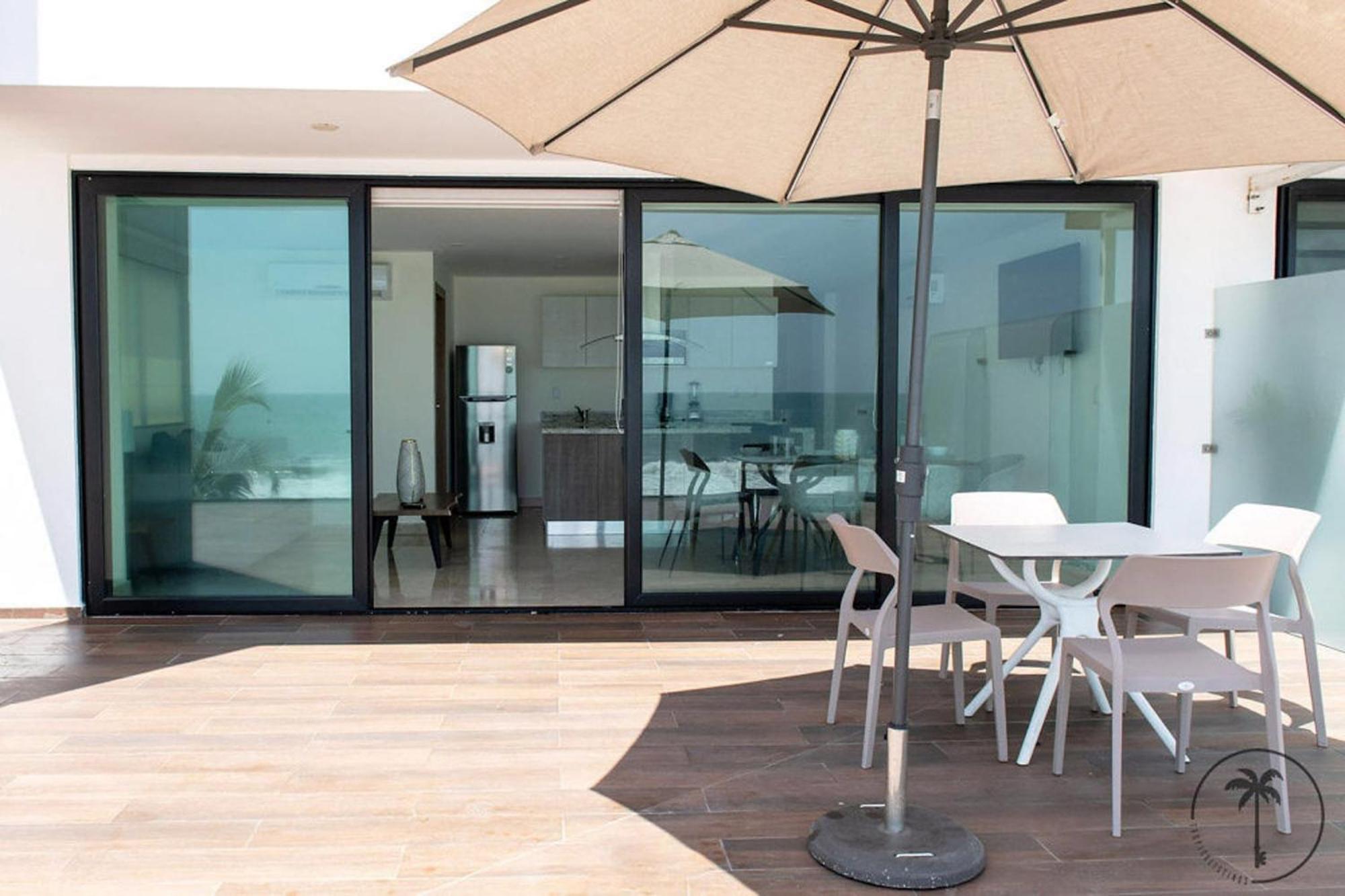 Terraza Con Vista Al Mar Y A Atardeceres Apartment Mazatlan Exterior photo